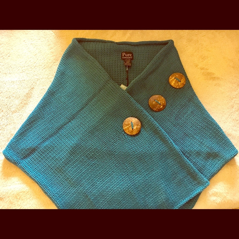 Pure Knit Sweater Wrap/Scarf